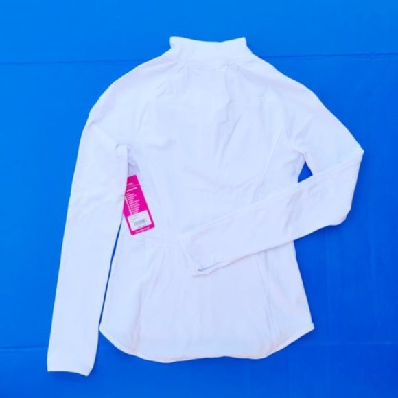 Yogalicious Women's Jacket Active Zip Up in White - Picture 6 of 7